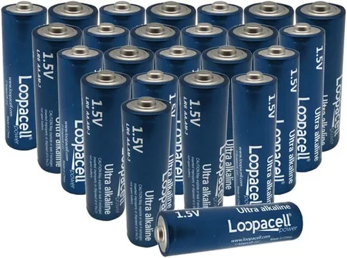 Vista 4 de LOOPACELL Pilas alcalinas AAA (paquete de 24) 1.5V