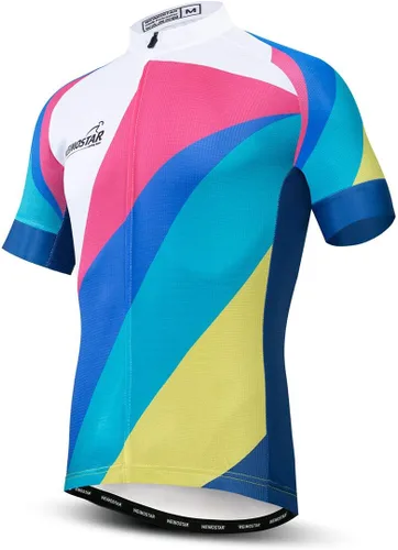 Vista 24 de Bike Jersey Hombres Ciclismo Jersey bicicleta superior transpirable ropa de verano America