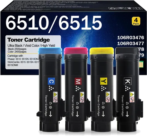 Vista 9 de 6510/6515 Toner Cartridge Compatible for Xerox 6510 6515 106R03476 106R03477 106R03478 106R03479 for Xerox Phaser 6510 6510N 6510DN 6510DNI Black