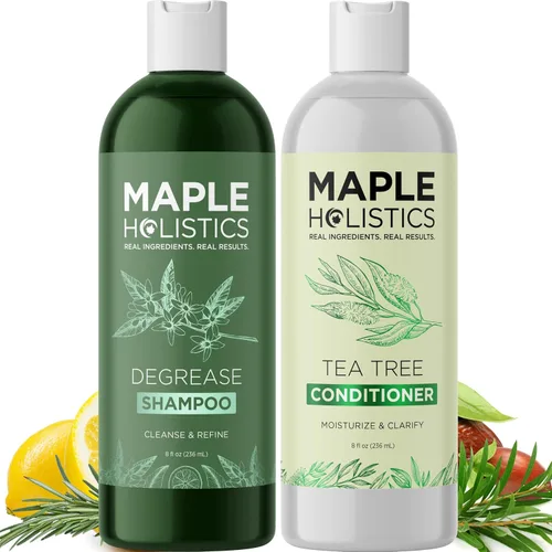 Vista 15 de Champú y acondicionador de aceite de argán de Marruecos, sin sulfato, juego de champú y acondicionador para cabello teñido - Champú y acondicionador