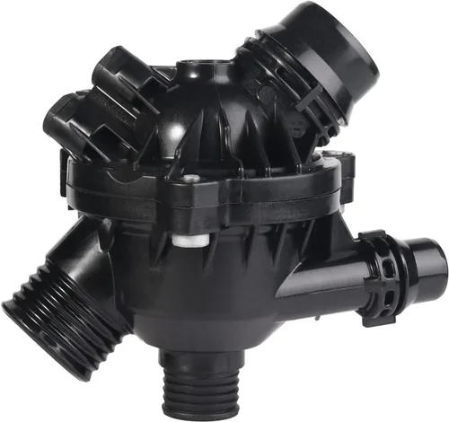 Vista 5 de Bomba de agua de motor eléctrico 11517586925 Kit de termostato para BMW Z4 X3 X5 323i 325i 328i 330xi 128i 528i 525i 530xi xDrive W/Bolt Reemplazar