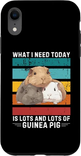 Vista 8 de iPhone 15 Vintage What I Need Today Is Lots And Lots of Guinea Pig Case
