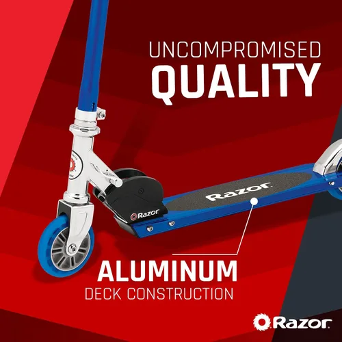 Vista 3 de Razor S Sport Kick Scooter for Ages 6+, Foldable, Supports Riders Up to 100KG (220 Lbs)