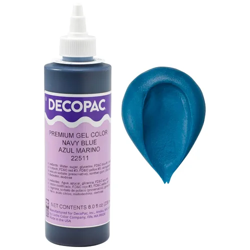Vista 27 de DecoPac Colorante alimentario de gel prémium Colorante negro para hornear 8 onzas Crema de mantequilla de color, fondant, gel de glaseado