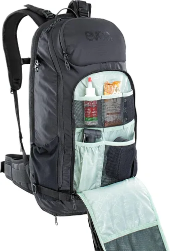 Vista 6 de EVOC Sports Fr Trail E-ride Protector Mochilas, Unisex, 100114100-M/L, Negro, M/L powersports-back-protectors
