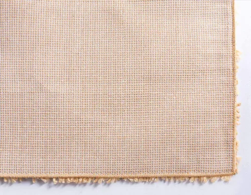 Vista 137 de Unique Loom Colección Davos Shag - Alfombra Lino