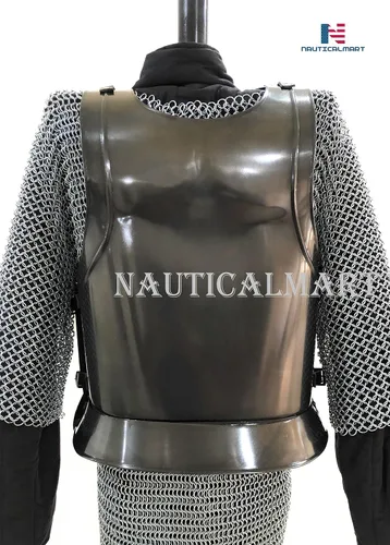 Vista 4 de Armor Breastplate Dark Warrior - Epic Dark Large - Gris Armour