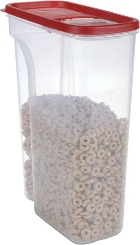 Vista 4 de Contenedor modular para cereal Rubbermaid, 22 tazas, Transparente