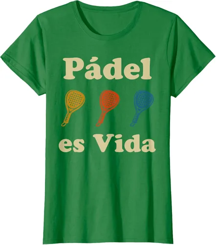 Vista 38 de Padel ES Vida Player Sport Life in Spanish En Espanol Men's T-Shirt