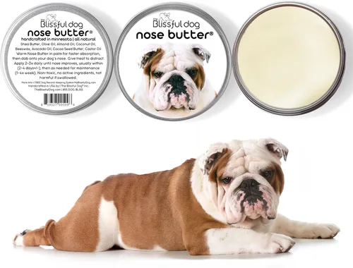 Vista 2 de The Blissful - Manteca hidratante para combatir nariz seca en perros, Bulldog
