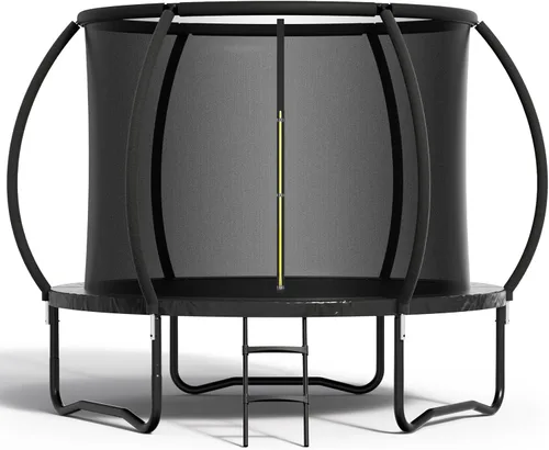 Vista 19 de Zevemomo - Trampolines de 8.0 pies, 10.0 pies, 12.0 pies, 14.0 pies, 16.0 pies, para exteriores, trampolines para niños y adultos, trampolines