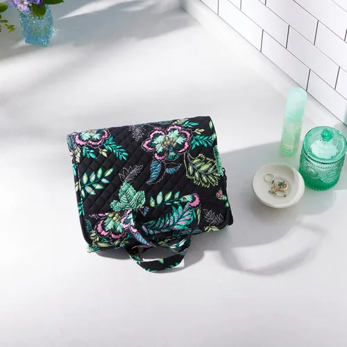 Vista 6 de Vera Bradley Accesorio organizador de viaje colgante de algodón para mujer