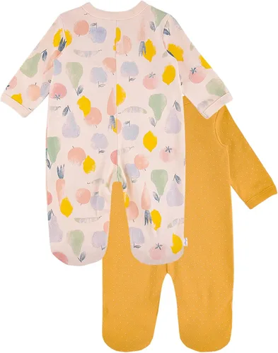 Vista 3 de Long-sleeved Sleep 'N Play footie for baby Boy I 2 pack thermal footies