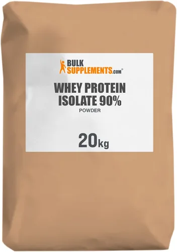 Vista 8 de BulkSupplements. com Whey Protein Aislado en polvo – Proteína de suero en polvo sin sabor, suplemento nutricional – Sin gluten, 1.06 oz por porción
