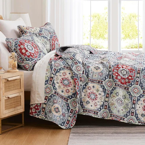 Vista 10 de Southshore Fine Living, Inc. Juego de ropa de cama con edredón extragrande, juego de edredón de 2 piezas Twin XL con funda de almohada a juego 04