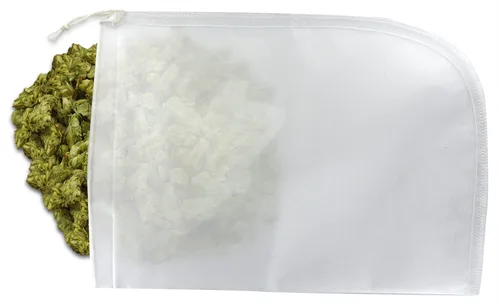 Vista 2 de KZ-ICUB-IKJW Bolsa de leche de tuerca regular reutilizable de malla fina