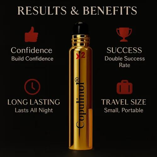 Vista 7 de Pherolec Global COPULINOL X2 100% feromonas para mujeres, feromonas de fuerza Perfumes para mujeres, aceite esencial de colonia, perfume de viaje