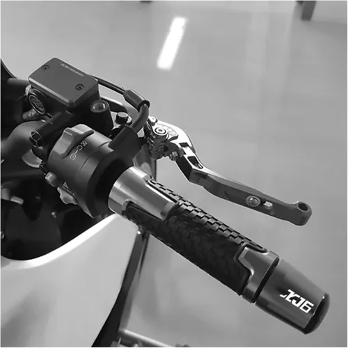 Vista 3 de Motorcycle CNC Motorcycle Handle Bar End Weight Handlebar Grips Cap Anti Vibration Silder Plug for XJ6 N / XJ6 Diversion Accessories Handle end Black