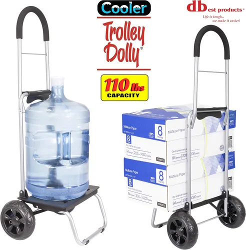 Vista 4 de Cooler Trolley Dolly, Negro Bolsa Térmica aislante plegable Rolling tailgating BBQ cerveza Hielo Cart