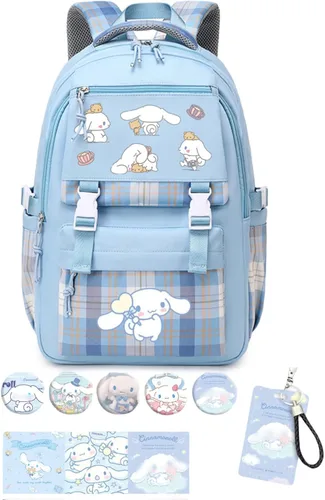 Vista 10 de Festa Park Mochila Linda para Mujeres y Hombres, Bolso Ita, Mochila Kawaii, Mochila Cutecore Grunge Y2K, Mochila de Hombro, Mochila de Día, Bolso