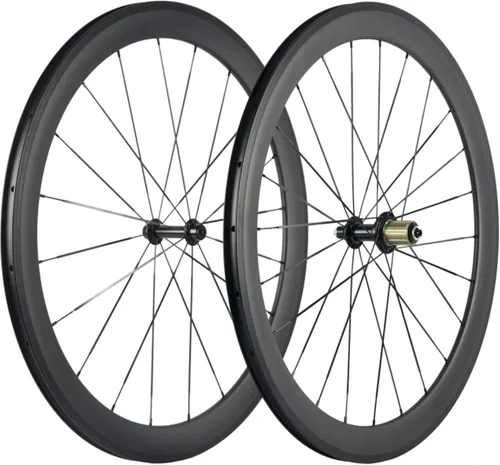 Vista 10 de Superteam Juego de ruedas de carbono 38/50/60/88mm 700c Clincher de 23mm UD con acabado mate