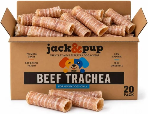 Vista 8 de Tráquea de ternera para perros, masticables para perros con tráquea