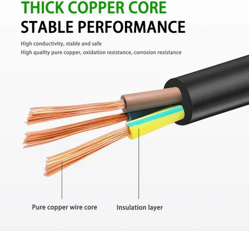 Vista 5 de Cable de alimentación de 6 pies para olla instantánea Duo Mini, Duo Plus Mini, DUO60, Duo Plus60, DUO50, Smart 60 Bluetooth, Ultra 6 60 y otras