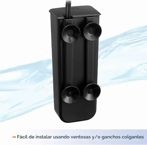 Vista 5 de Aqueon QuietFlow E - Filtro de alimentación interno extra pequeño - 3 galones