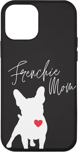 Vista 16 de Frenchie Mom French Bulldog Black Case for iPhone 17
