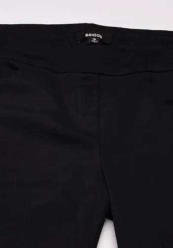 Vista 4 de Briggs New York Women's Cotton Super Stretch Pull-on Pant