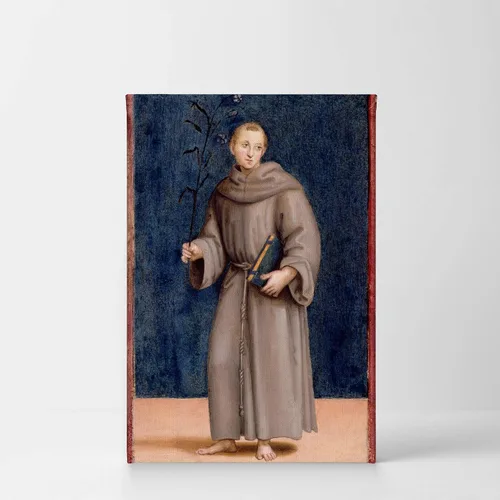 Vista 2 de Smile Art Design San Antonio de Padua por Raphael - Lienzo impreso famoso arte fino arte de reproducción de pintura al óleo, arte de pared, arte