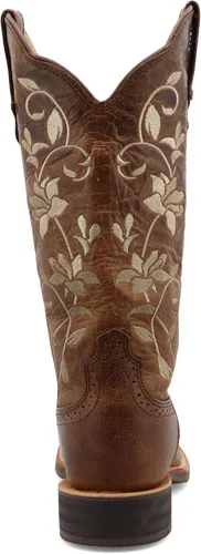 Vista 3 de Twisted X Ruff Stock de 13 pulgadas para mujer, punta cuadrada ancha