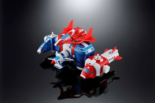 Vista 18 de TAMASHII NATIONS - Flota blindada Dairugger XV - GX-88 VOLTRON2 (Reedición) Figura coleccionable del alma de Chogokin