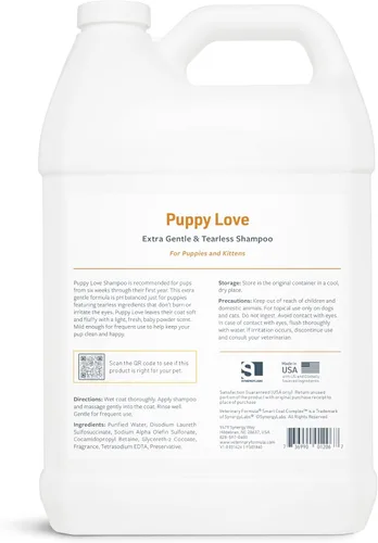 Vista 27 de Veterinary Formula Smart Coat Complex - Champú de avena calmante y desodorizante para perros, 17 onzas líquidas, bicarbonato de sodio elimina