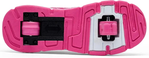 Vista 6 de Zapatos deportivos con ruedas para niños y niñas, calzado unisex con tacón con ruedas, tenis deportivos de primera calidad para niños y niñas