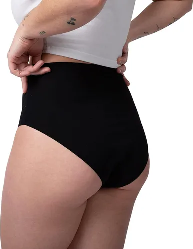 Vista 2 de Ropa interior de cintura alta para mujer, calzoncillos transpirables para mujer