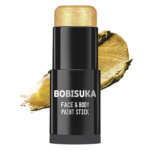 Vista 26 de BOBISUKA Barra de pintura negra para la cara y el cuerpo, palitos negros para deportes, béisbol, softbol, fútbol, kit de pintura negra