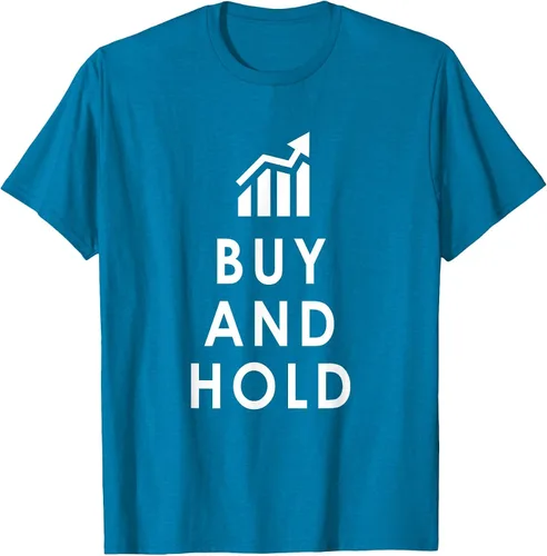 Vista 13 de Stocks Investing Buy and Hold Investor T-Shirt Asphalt Grey