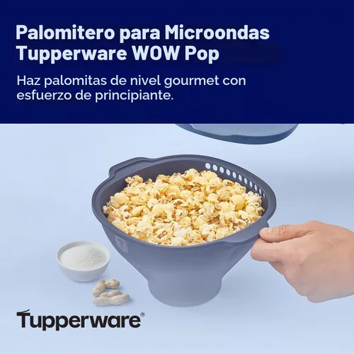 Vista 2 de Tupperware Wow Pop - Máquina para hacer palomitas de maíz para microondas