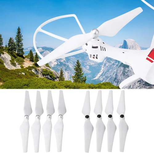 Vista 2 de Keenso 8 hojas de hélices, hélices autobloqueantes Quadcopter Blade para DJI Phantom 1/2/3/3PRO/FC40/E300 Modelo de deformación