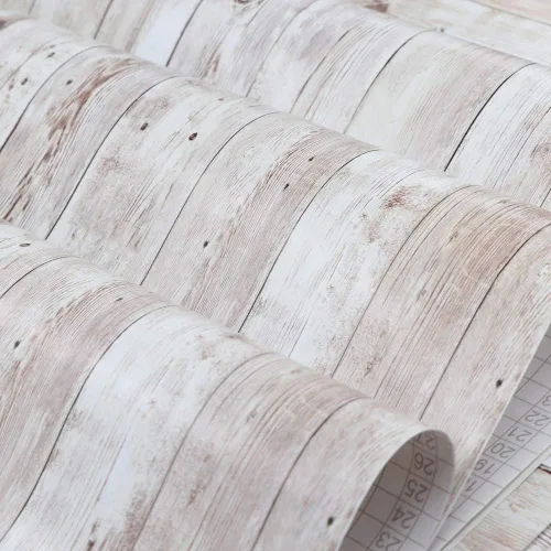 Vista 2 de Abyssaly Papel tapiz de madera para despegar y pegar, 17.71 pulgadas x 18 pies, papel de madera negra para despegar y pegar, 11.8 x 78.7 pulgadas