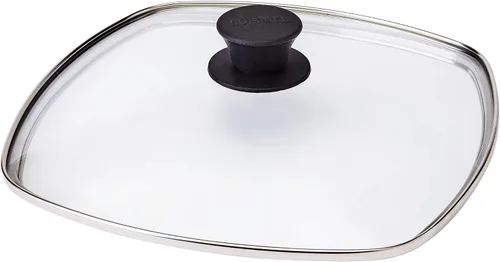 Vista 18 de Cuisinel Tapa de cristal – 6 pulgadas – Compatible con Lodge – Funda de repuesto templada totalmente montada – Apto para horno para sartenes – Para