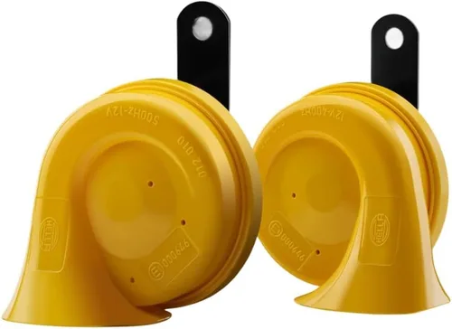Vista 17 de HELLA 012010971 Kit de Bocina de Trompeta Negra de 12V (Ajuste Universal - Paquete Blíster)