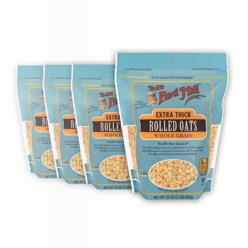 Vista 13 de Bob's Red Mill Avena enrollada extra gruesa, 16 onzas