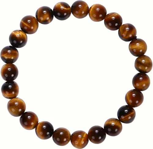 Vista 6 de HOZEAL Pulsera de triple protección, brazalete de obsidiana negra con ojo de tigre y hematita para hombres y mujeres, para traer suerte