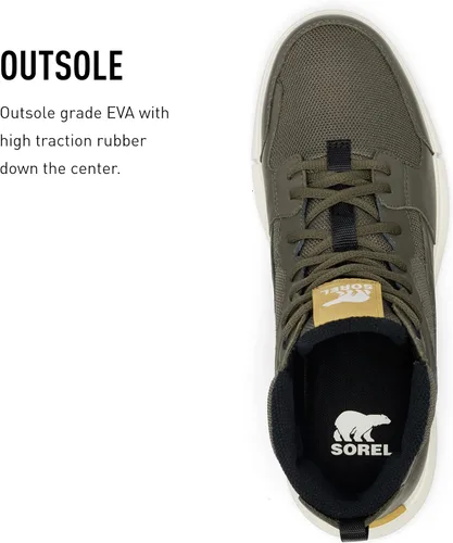 Vista 5 de Sorel Zapato deportivo Explorer Mid impermeable para hombre