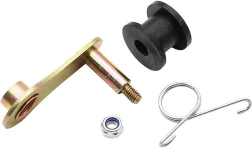 Vista 3 de Tensor de cadena+2 rodillos, PRO BAT, tensor de rodillos de cadena resistente con resorte y tres rodillos compatibles con 110cc 125cc 140cc Dirt Pit