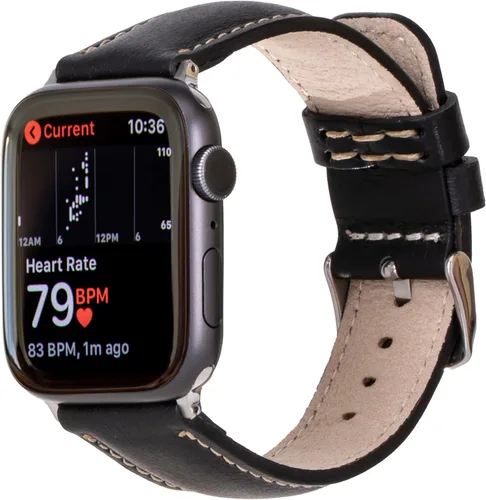 Vista 15 de HARDISTON Correas de reloj compatibles con Apple de 1.496 in, 1.575 in, 1.614 in, 1.654 in, 1.732 in, 1.772 in, 1.772 in, para hombres y mujeres