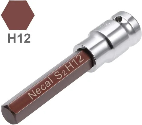 Vista 39 de Utoolmart 1/2" Drive x 0.551 in largo Hex Bit Socket, métrico, S2 y Cr-V acero 1pcs