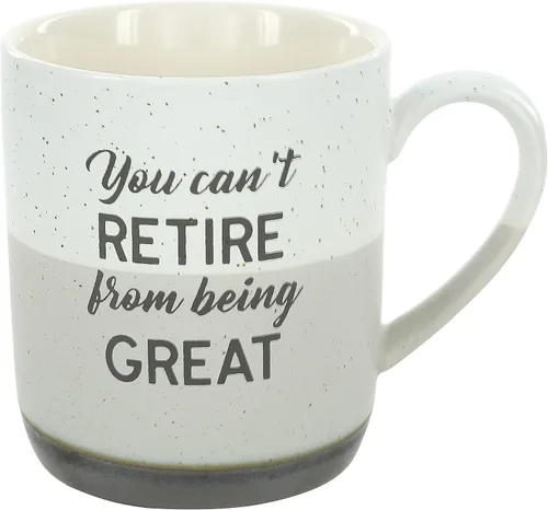 Vista 18 de Pavilion - Jubilado No Vencido - Taza Grande de Café de Gres de 15 Oz